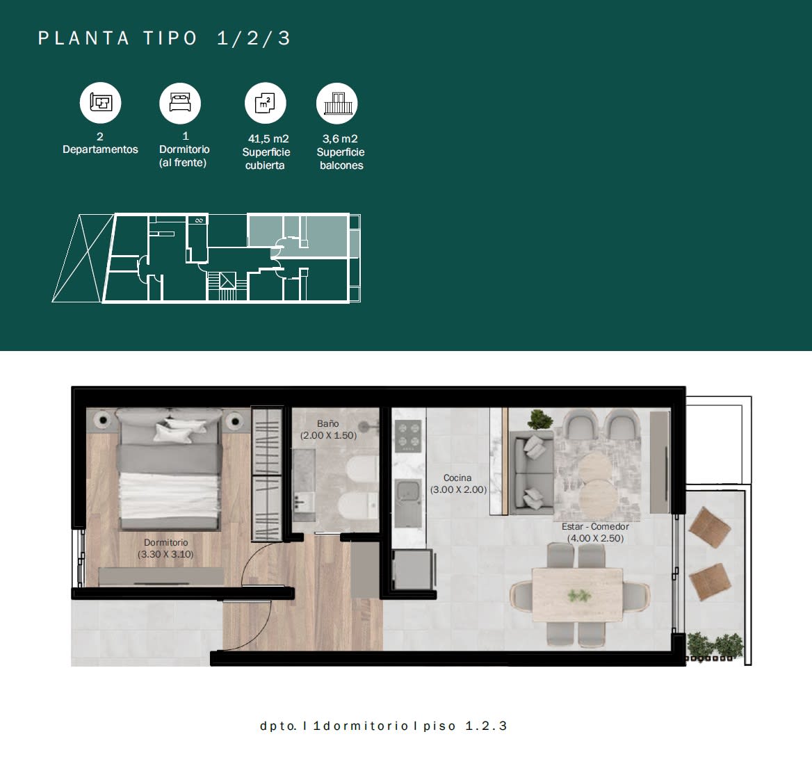 Departamento en Compra/Venta
