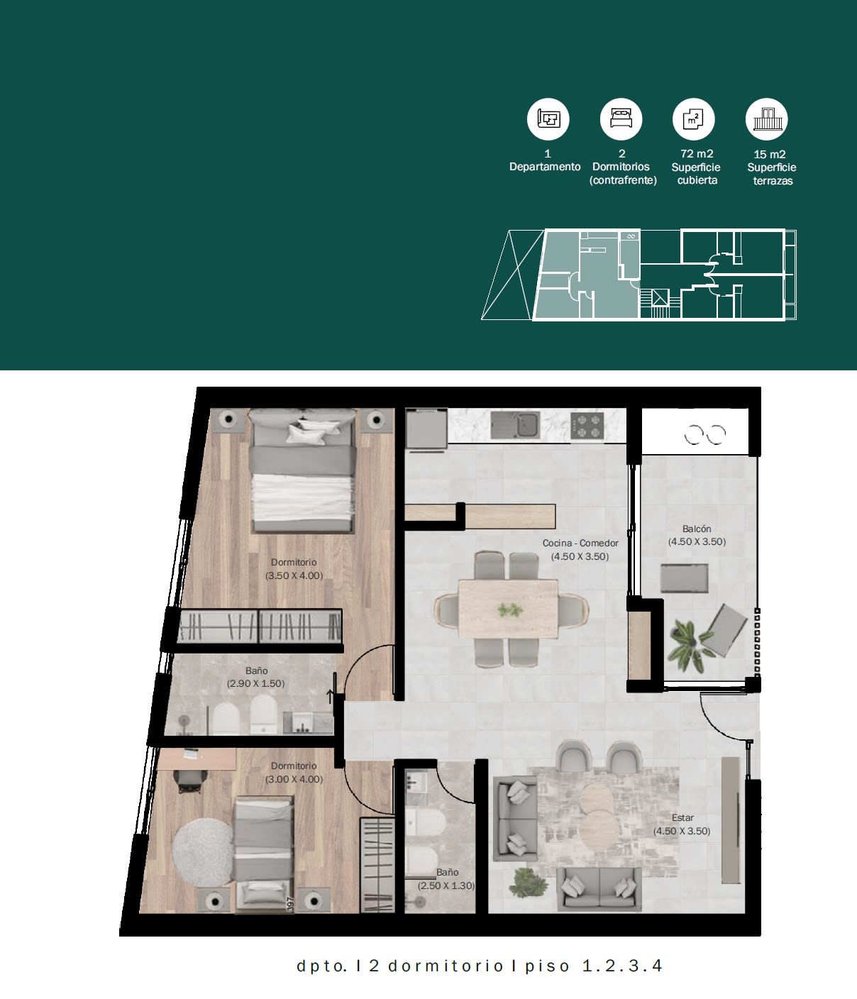 Departamento en Compra/Venta
