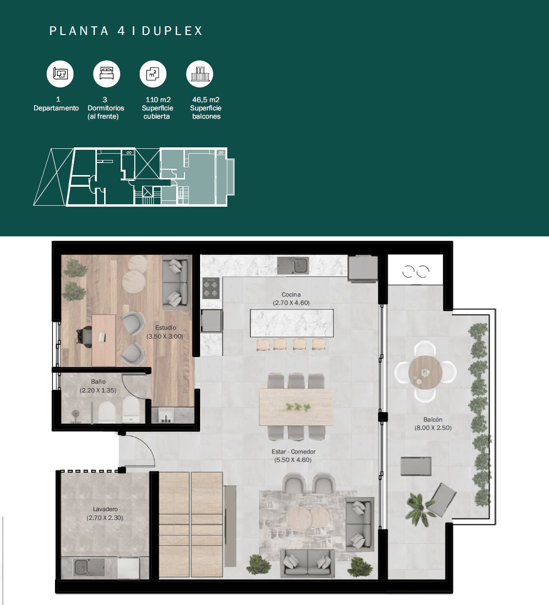 Departamento en Compra/Venta