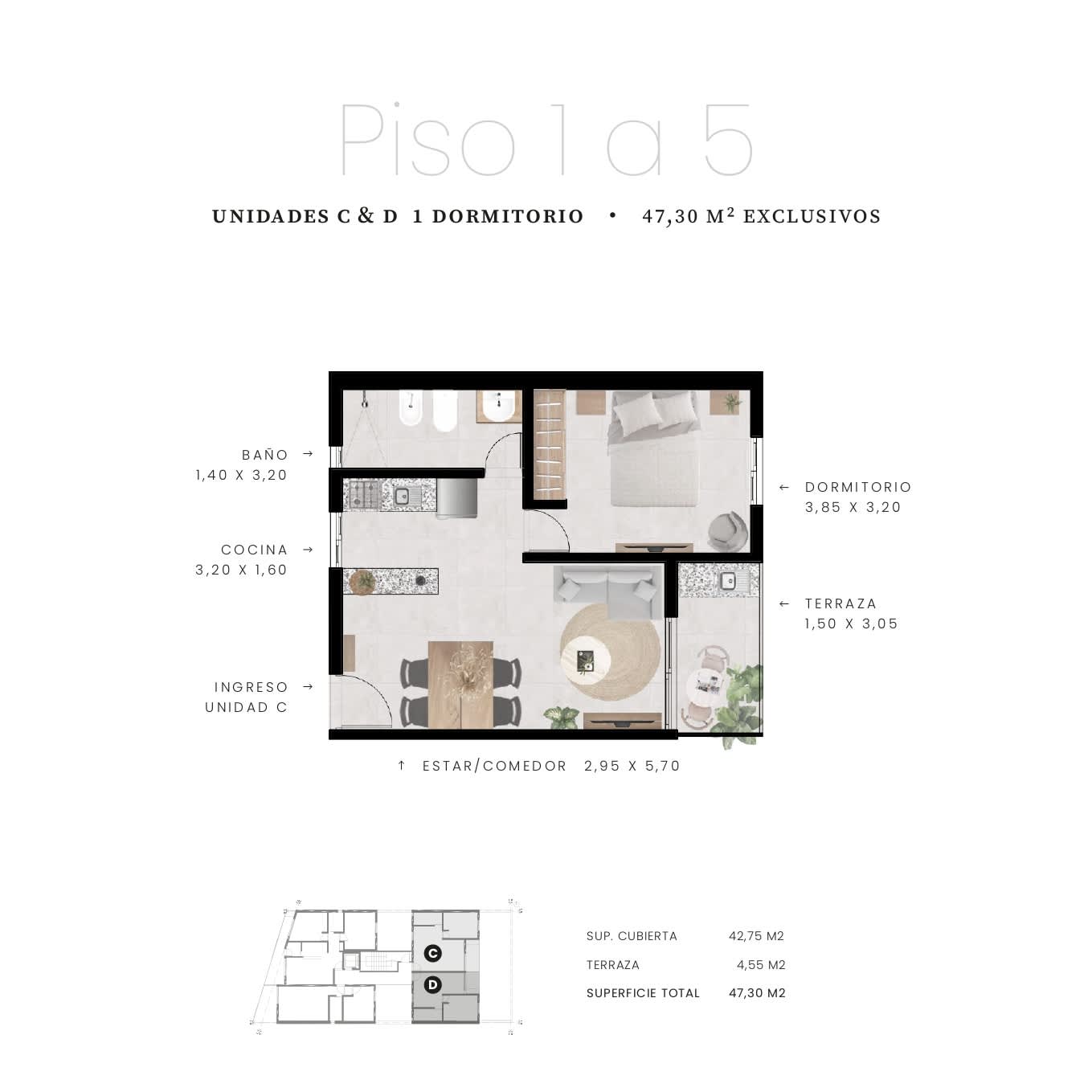 Departamento en Compra/Venta, Proyecto