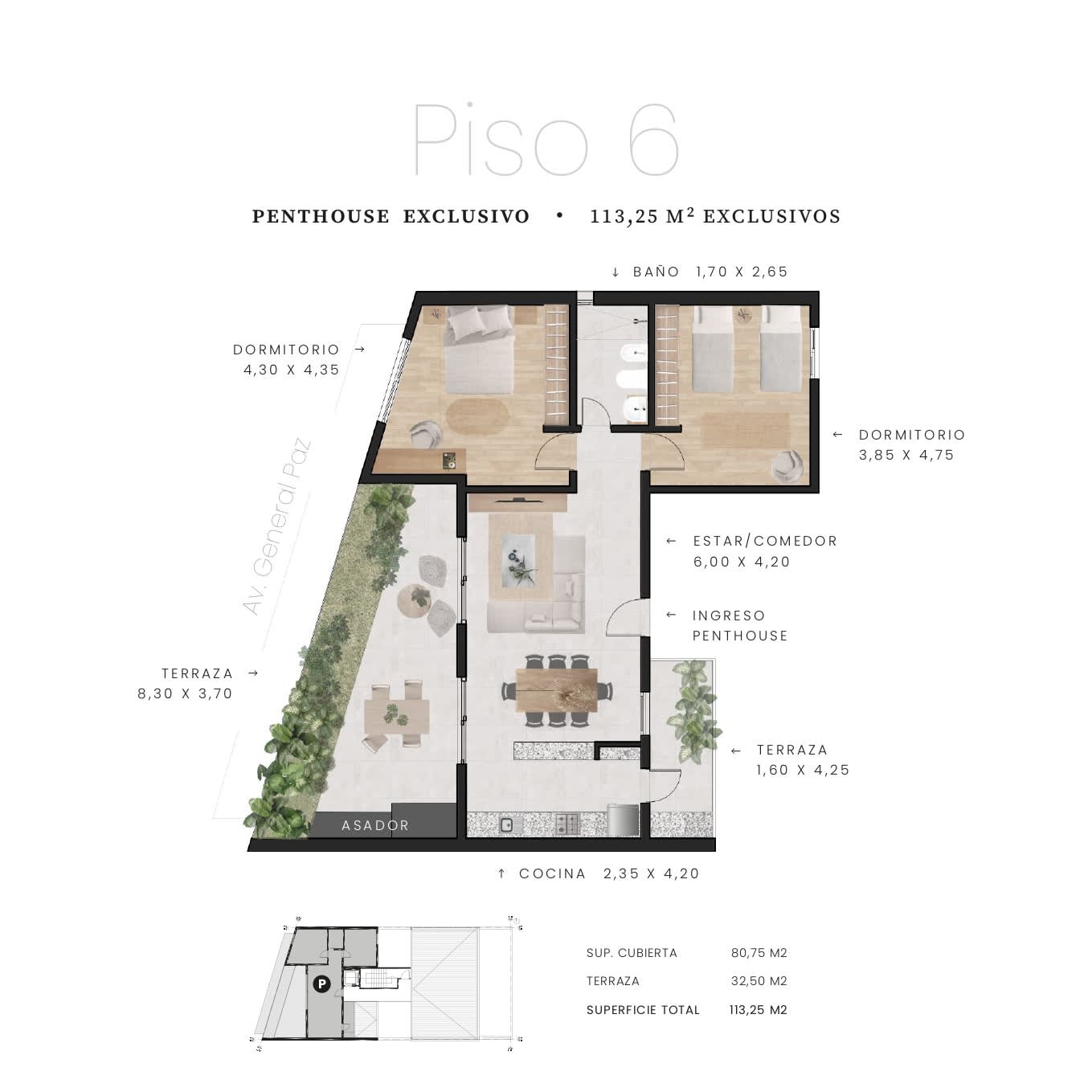 Departamento en Compra/Venta, Proyecto