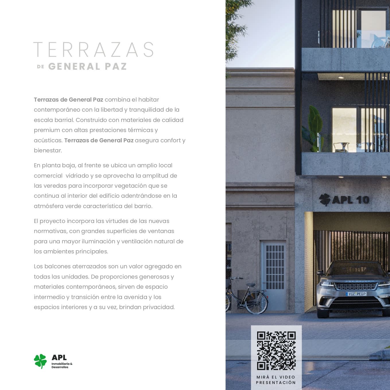 Departamento en Compra/Venta, Proyecto